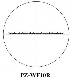 ProZoom® 6.5 10x Eyepiece (single) with 20mm/200 divisions (0.1mm per division) Reticle