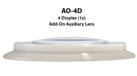 Add-On 4 Diopter (1x) Lens with Silicone Gasket for All Magnifiers