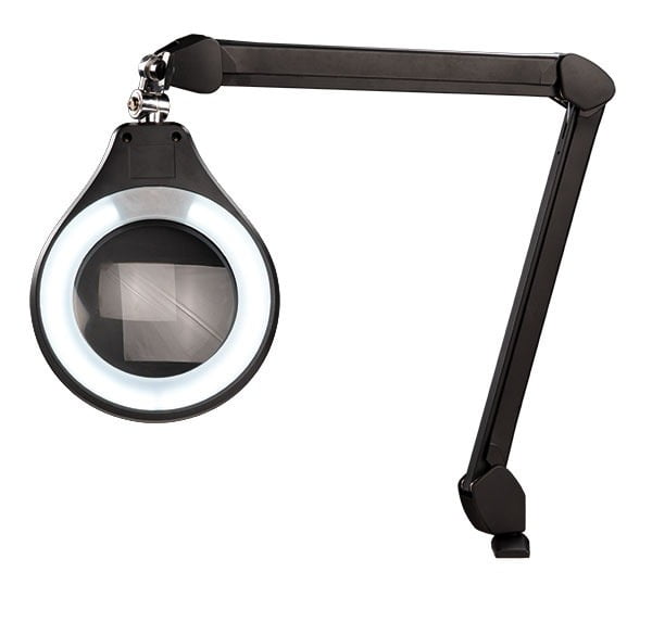 LEDs on High Setting on Accu-Lite™ 6" Round LED Magnifier