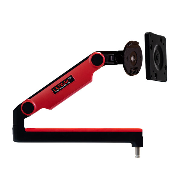 Red Single Monitor Arm (SMS-13-RED)