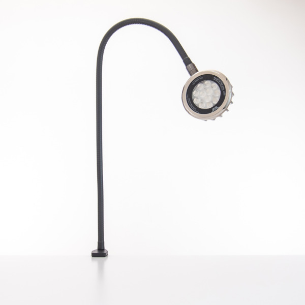High Output 33" Gooseneck LED Spot-Lite With Table Edge Clamp